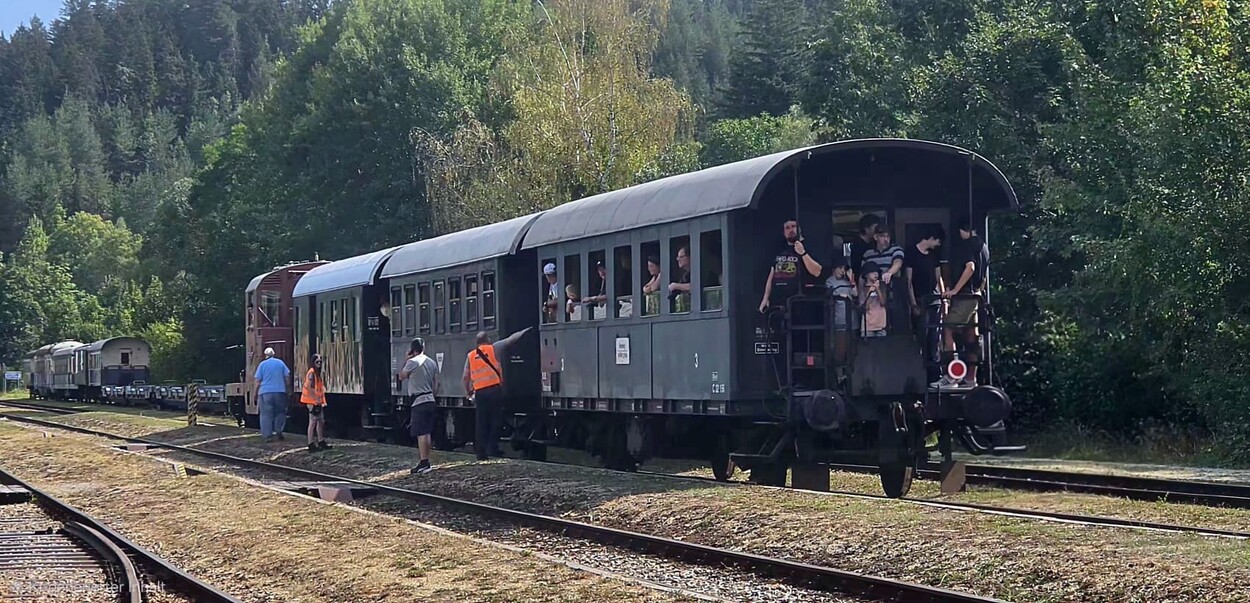 vor Abfahrt in St. Aegyd