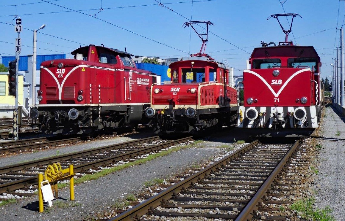 SLB Güterverkehr Salzburger Lokalbahnen Normalspur