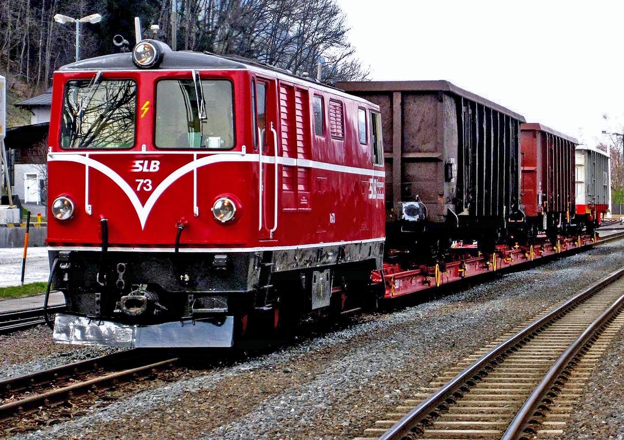 SLB-Güterverkehr auf der Pinzgauer Lokalbahn