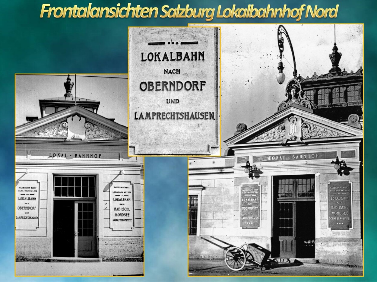 historische Bilder Salzburger Lokalbahn