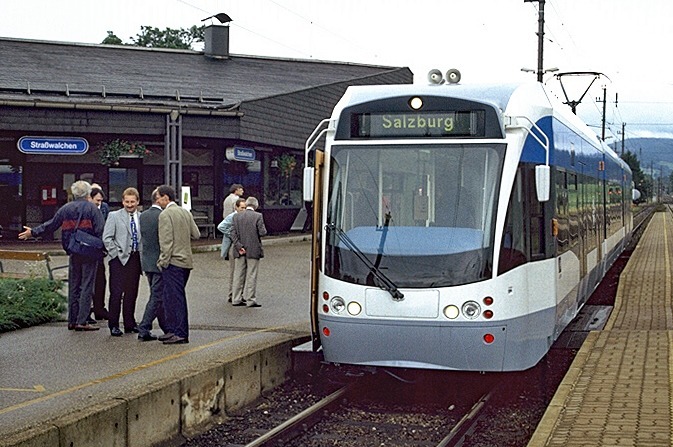 Bahnhof Straßwalchen Fremdfahrzeuge