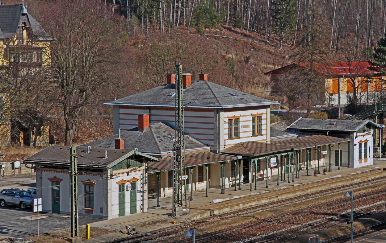 Bahnhof Rekawinkel an der Westbahn steht unter Denkmalschutz