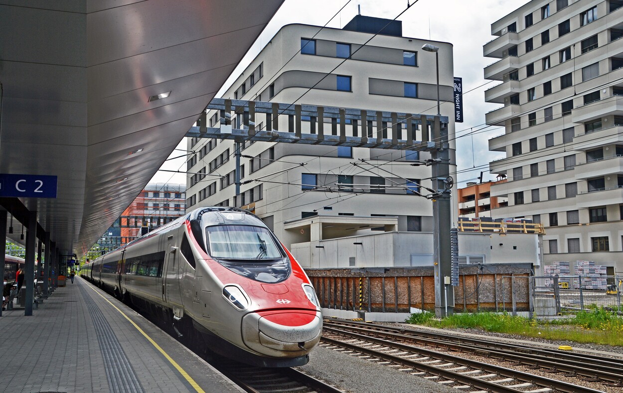 SBB Pendolino zu Besuch in Feldkirch