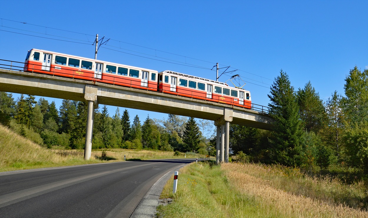 Tschirmerbahn. Csorba-Bahn, Zahnradbahn Štrba–Štrbské Pleso