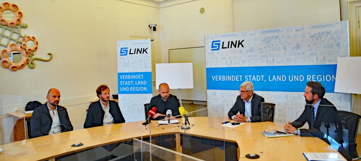 S-Link Präsentation Architekten-Wettbewerb "Haltestelle am Mirabellplatz"