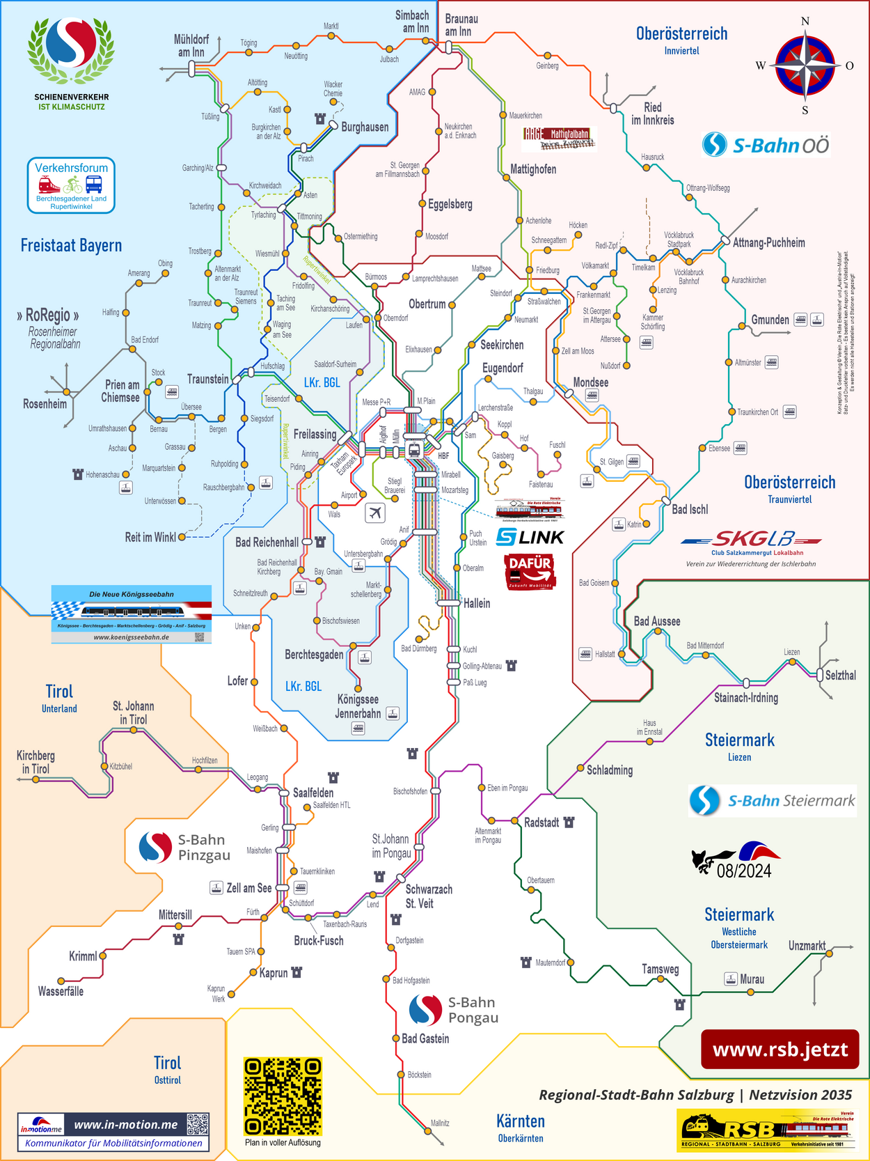 RSB-Folder geoschematischer Liniennetzplan 08/2024 - A3