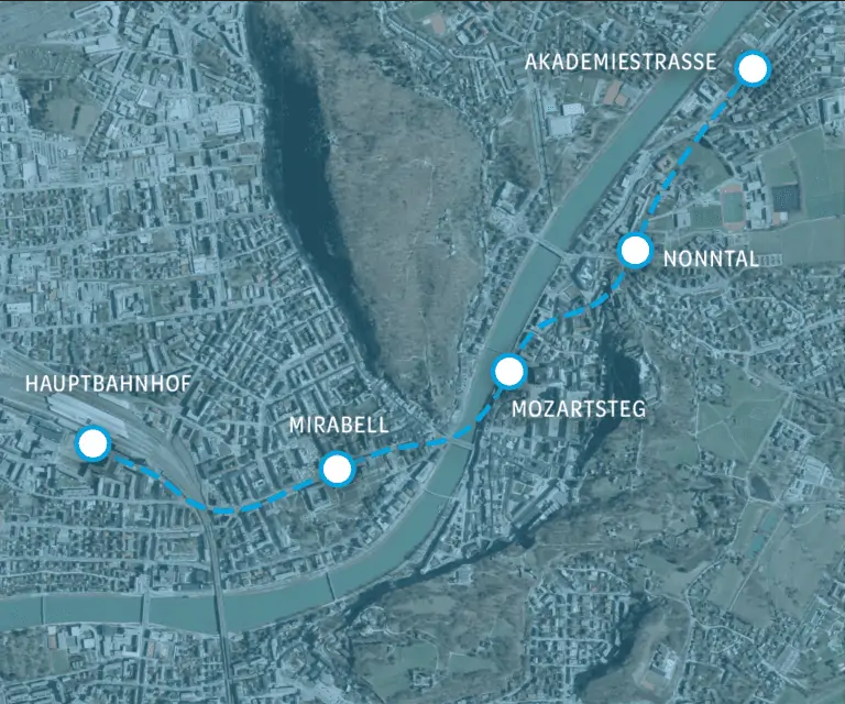 S-LINK: Klarheit über Kosten bis zum Mirabellplatz und nächste Schritte