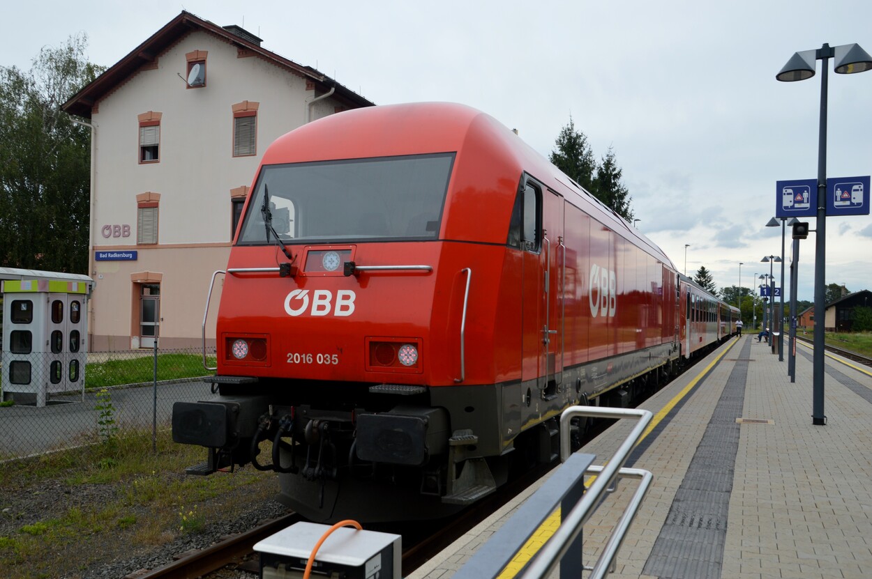 Die Radkersburger Bahn in der Südost-Steiermark