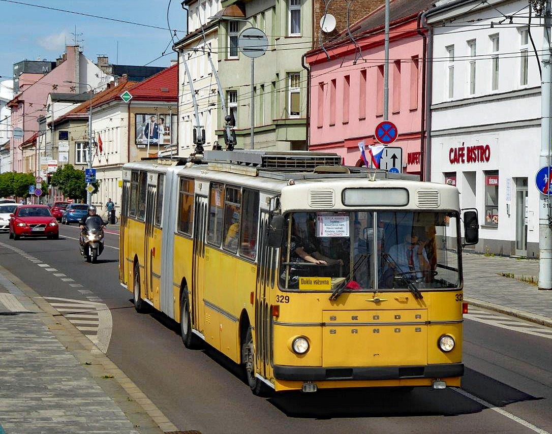 70 Jahre Obus/Trolleybus in Pardubice/Pardubitz